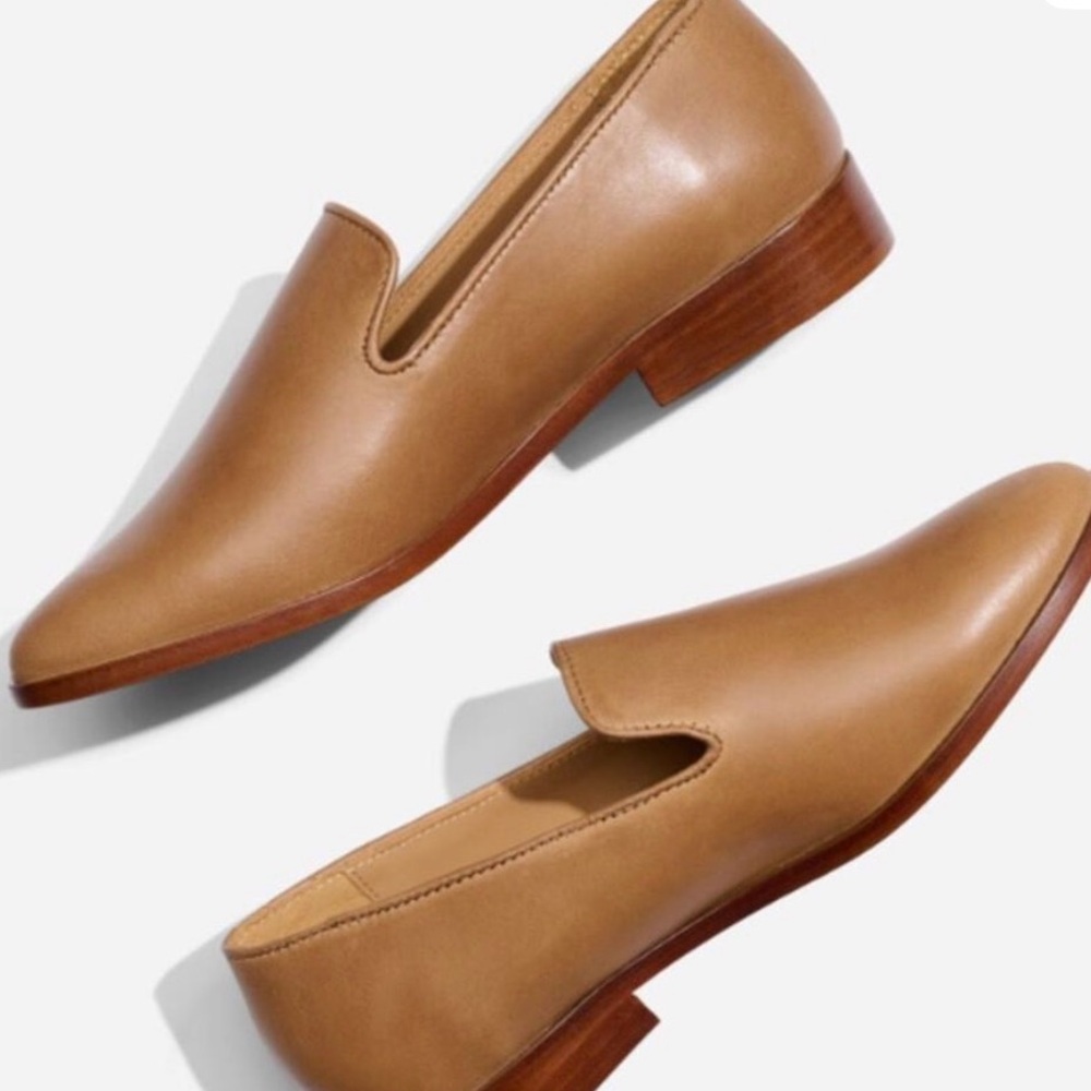 Nisolo Women's Classic Brown Leather Loafers - Picture 3 of 12